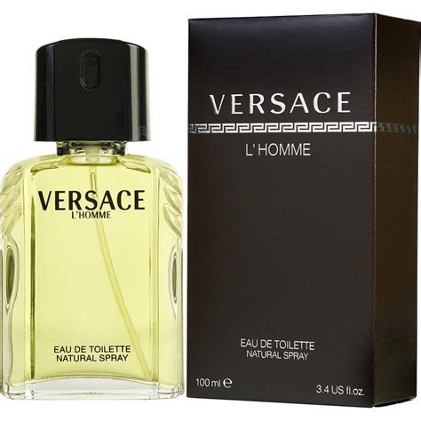 versace lhomme eau de toilette 100ml|versace vintage cologne.